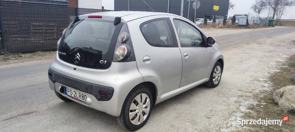 Citroen C1 automat klima salon Polska bliźniak nieuszkodzony wielkopolskie Sady