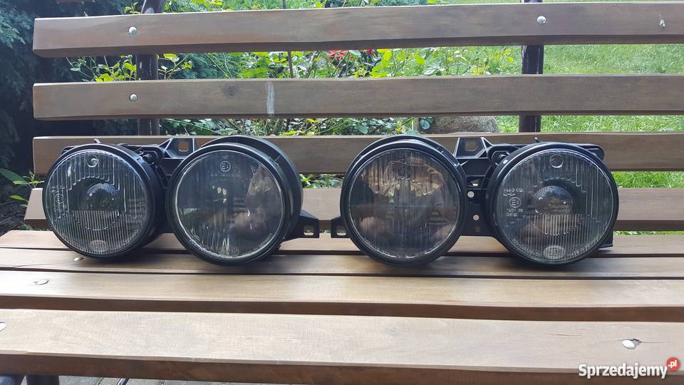 Lampy oryginalne Black Hella Bmw E30 odnowione Pabianice