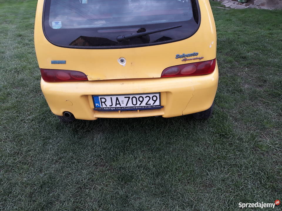 Sprzedam Seicento sporting skórzana tapicerka Pawłosiów