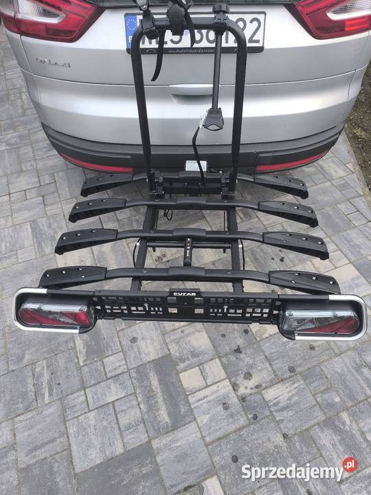 Bagażnik rowerowy Eufab Amber 4 użyty jeden raz mazowieckie Siedlce sprzedam