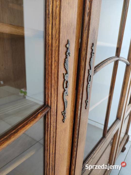 Piękna dębowa biblioteka ludwikowska sklep śląskie Dąbrowa Górnicza