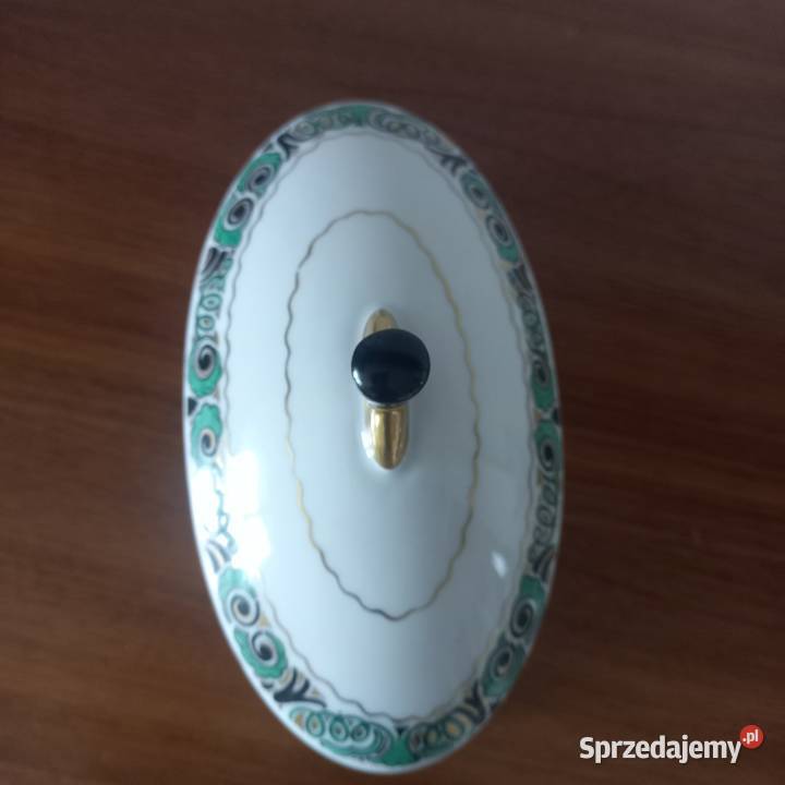 Bombonierka Hutschenreuter Fritz Klee Art Deco Toruń