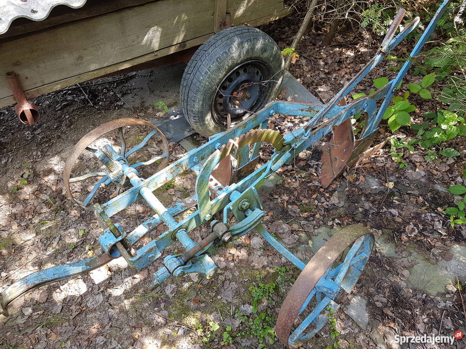 Pług konny 2 skibowy traktorów sam Pozostałe Narzędzia Szalowa