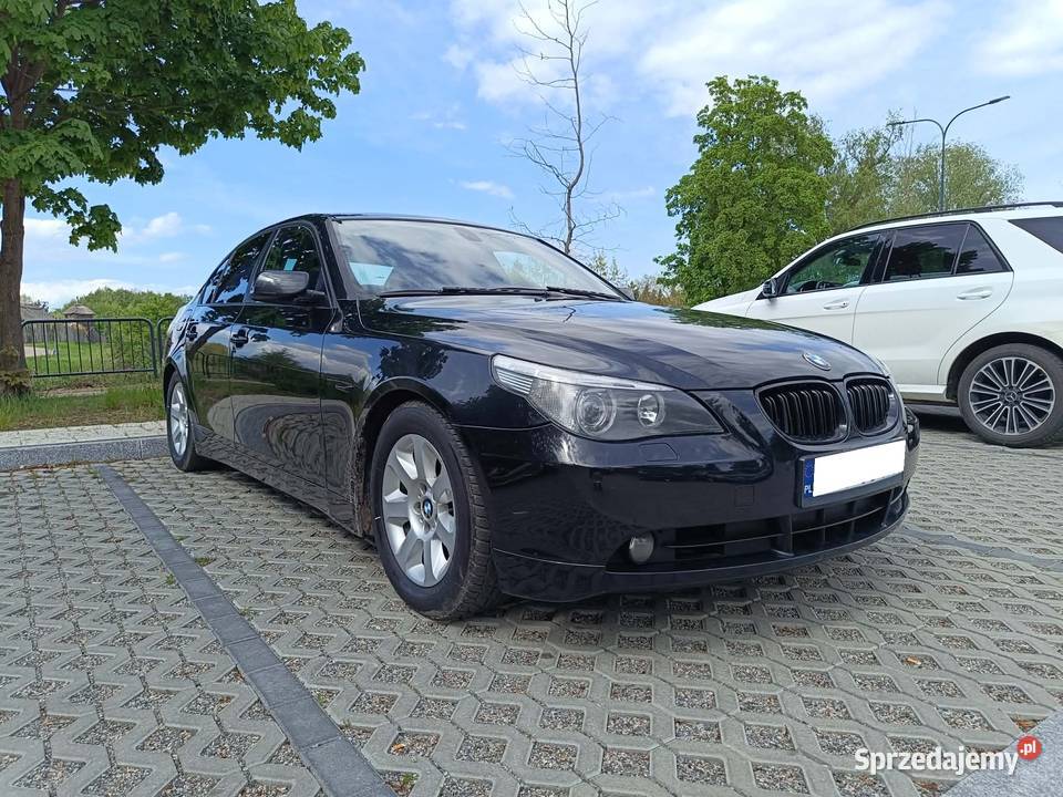BMW e60 5 520i 22 benzyna m54 170 m pakiet 1 Pruszcz Gdański