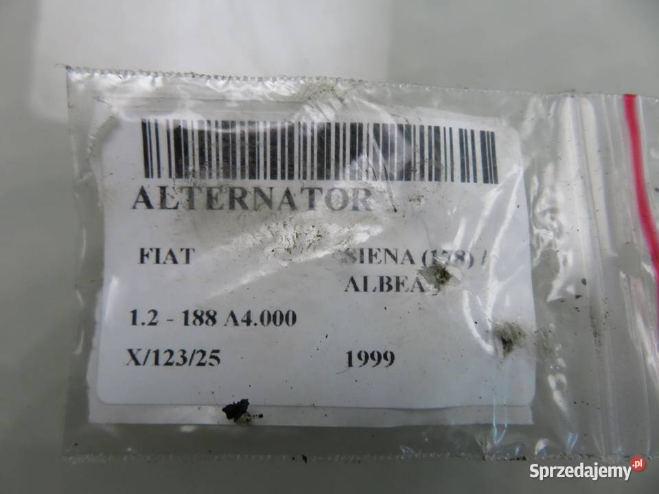 ALTERNATOR FIAT SIENA 12 63321600 małopolskie sprzedam