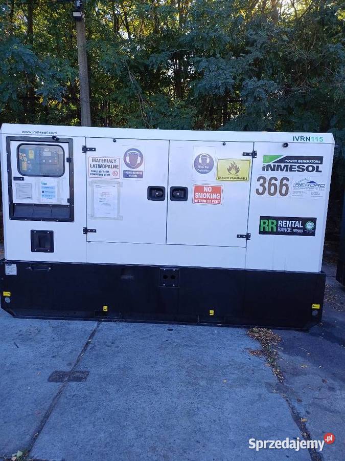 Agregat prądotwórczy IVRN115 dolnośląskie Jelcz-Laskowice