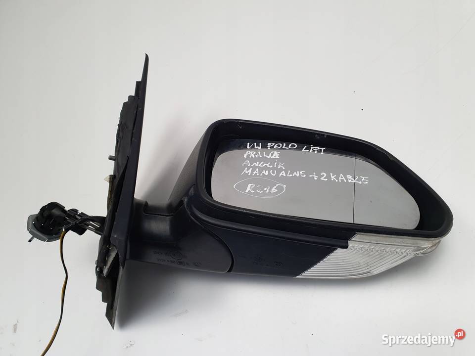 LUSTERKO PRAWE VW Polo IV lift 0509r PASAŻERA Lusterka zewnętrzne Rudka sprzedam