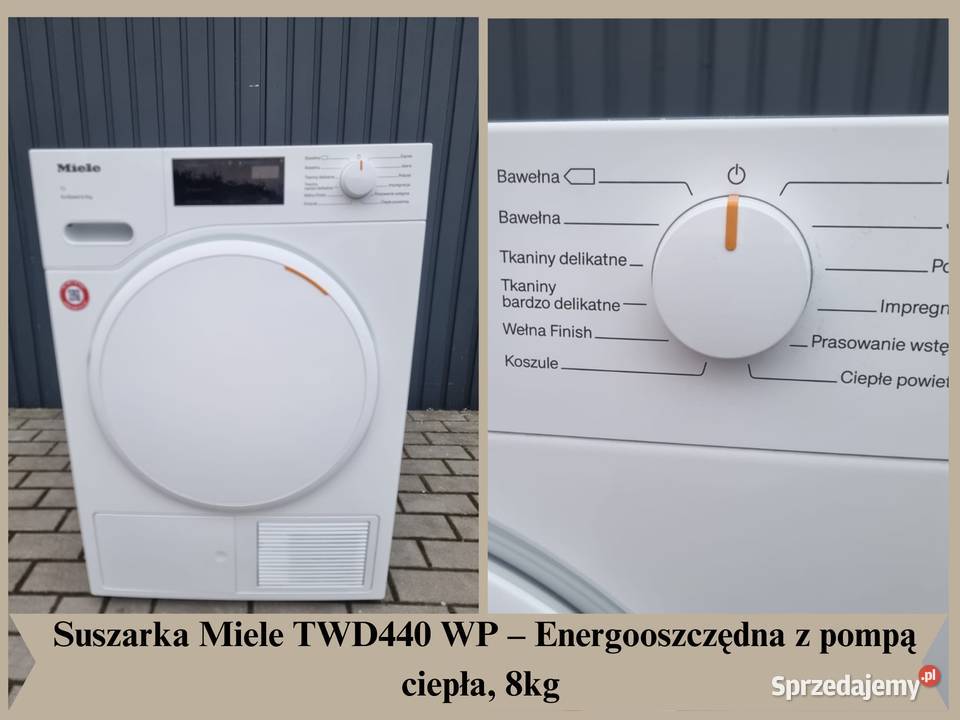 Suszarka z pompą ciepła Miele T1 TWD440 WP Wrocław sprzedam