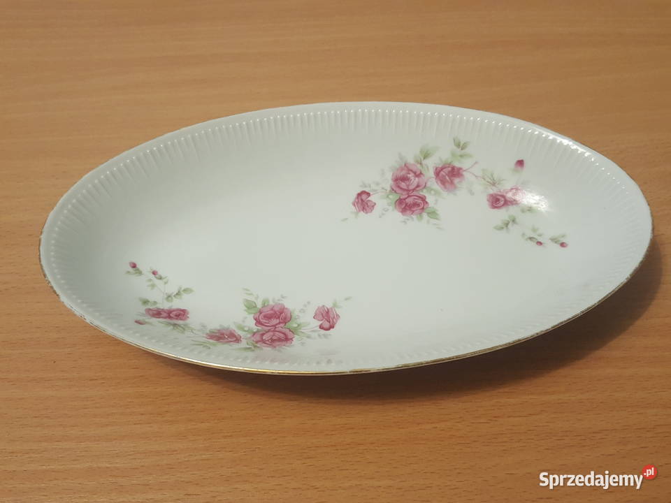 PÓŁMISEK owalny porcelana Włocławek patera w Złotniki