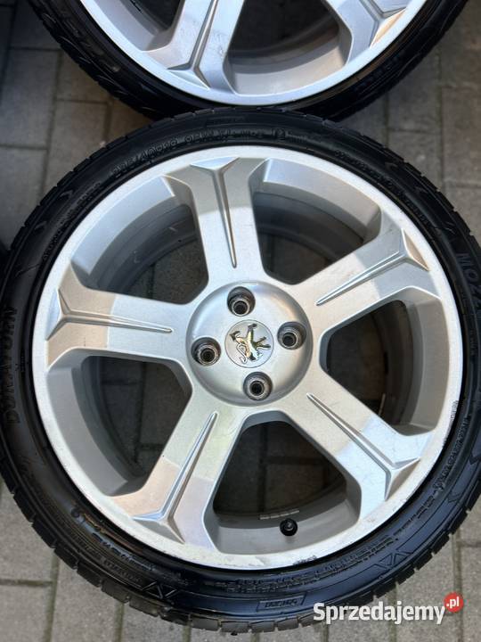Sprzedam komplet kół alufelg peugeot 4x108 18 Konin sprzedam