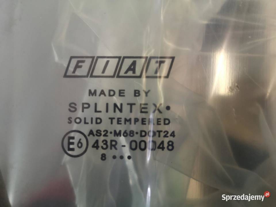 SZYBA DRZWI PRAWYCH FIAT GRANDE PUNTO 0509 3D