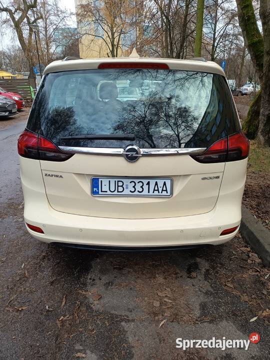 Opel Zafira Lublin 2017 BenzynaLPG