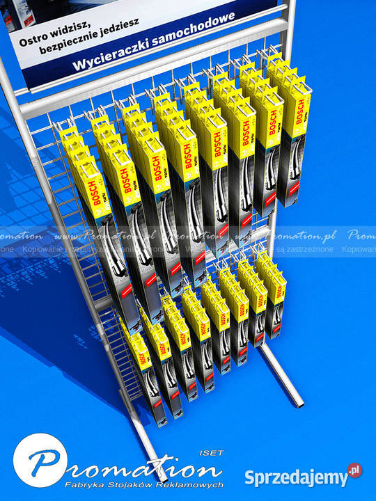 Stojak do piór wycieraczek ekspozytor Sklep Gdańsk