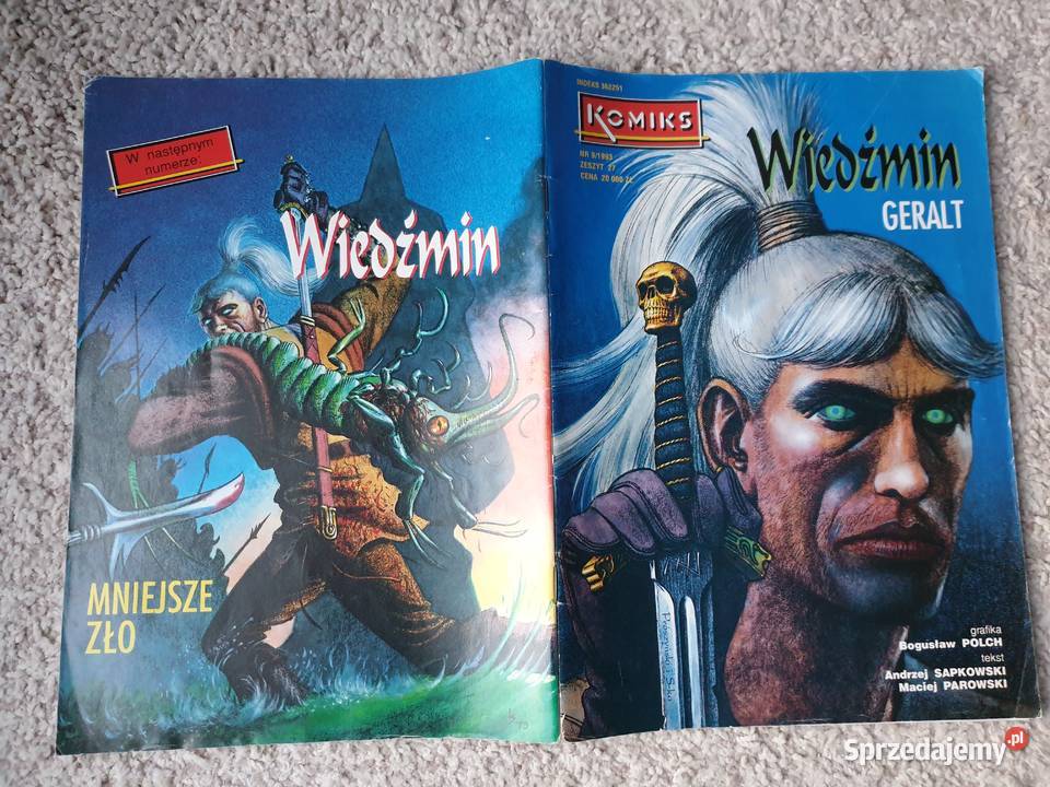 Wiedźmin Geralt wydanie 1 Komiks Fantastyka pomorskie