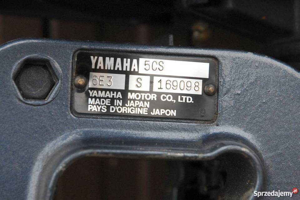 Silnik zaburtowy dwusuw YAMAHA 5 Pozostałe Mikołajki