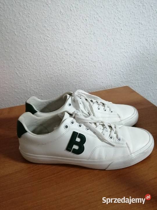 Hugo Boss białe sneakersy 50474728 B logo Aiden inna dolnośląskie Zgorzelec