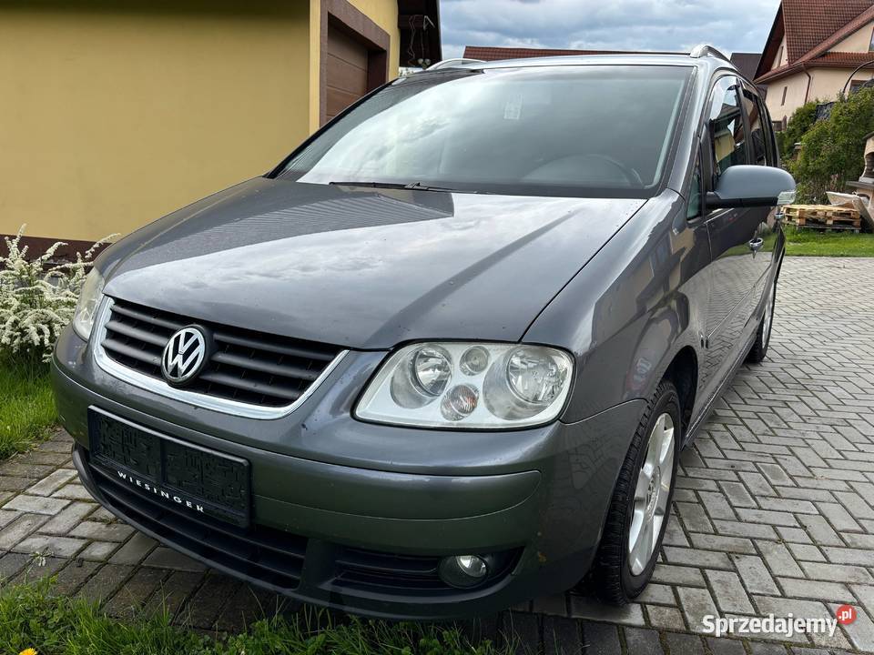 Volkswagen Touran 2006 19 TDI 105 Alufelgi Klima Lipnica Mała sprzedam