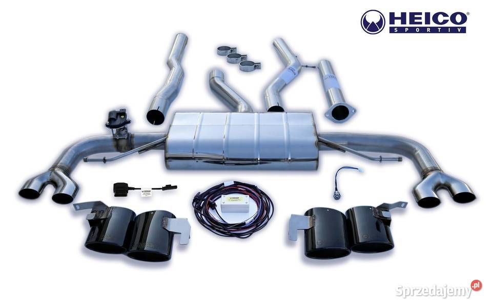 HEICO Volvo V60 S60 bodykit 4 końcówki wydechu Gadgety motoryzacyjne Bielany Wrocławskie