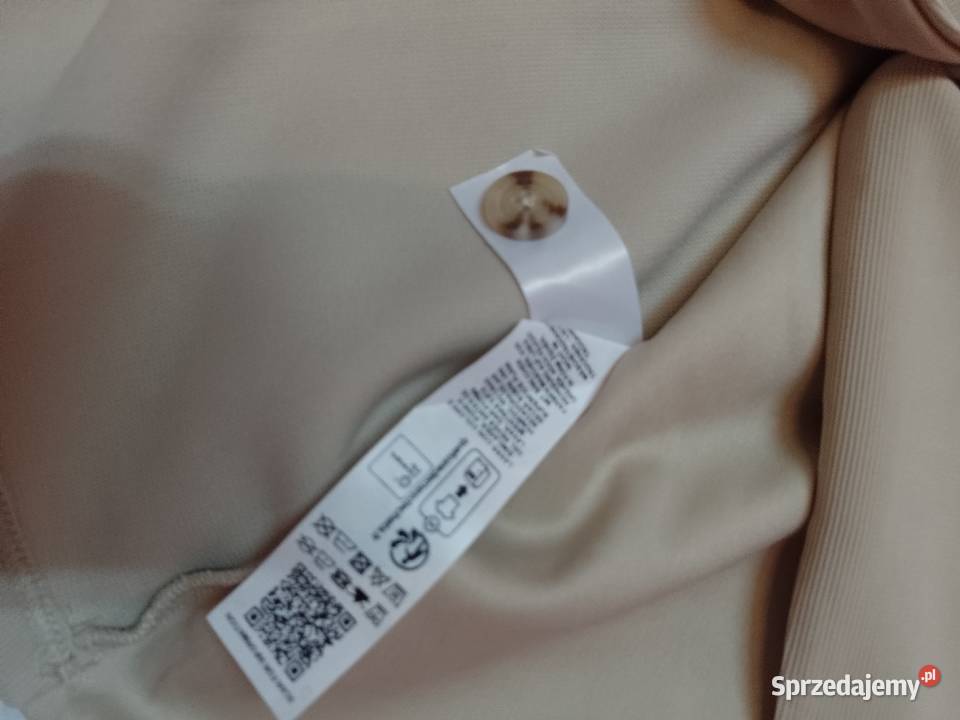 4042 ASOS DesignBeżowa Kamizelka prążkowana z Kraków