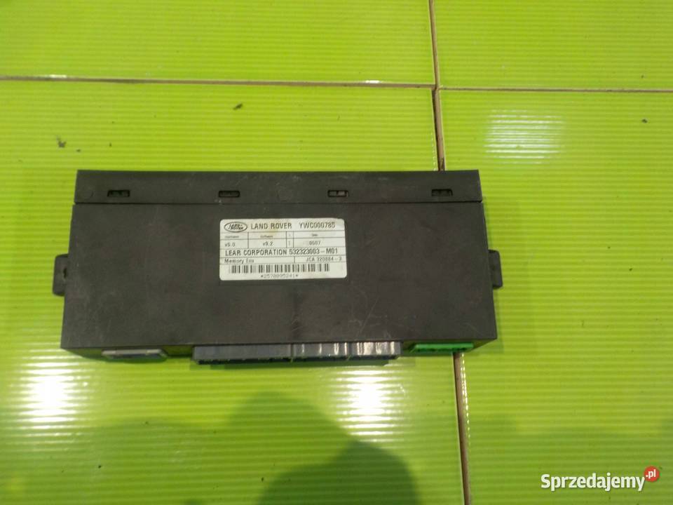 DISCOVERY 3 III sterownik modul fotela YWC000785 Układ elektryczny, zapłon Suków