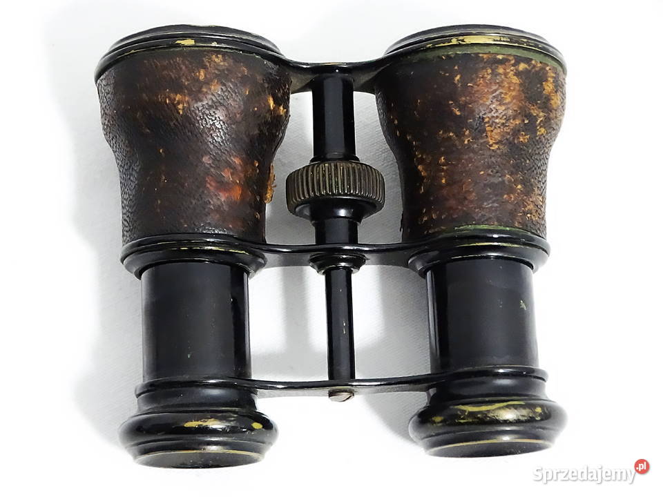 Zabytkowa mała lornetka z etui futerałem Lornetki i teleskopy Biłgoraj