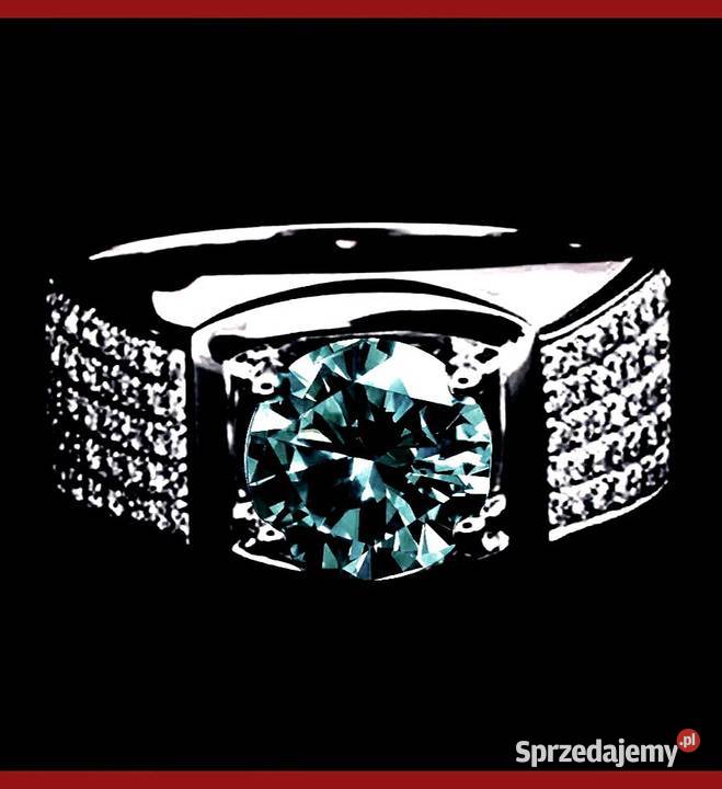 275 ct niebieski okrągły moissanit diament Białystok