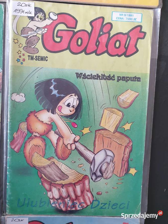 Goliat zestaw 9 komiksów wydawnictwo TMSemic Gdynia