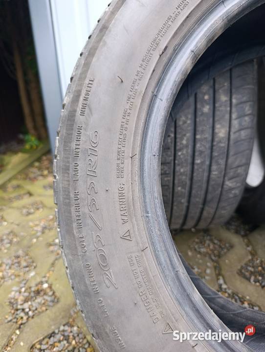 Opony Michelin 20555r16 sprzedam