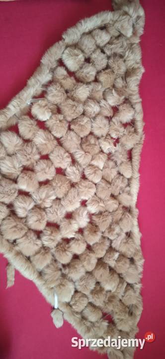 Chusta szal futrzane Świdnica