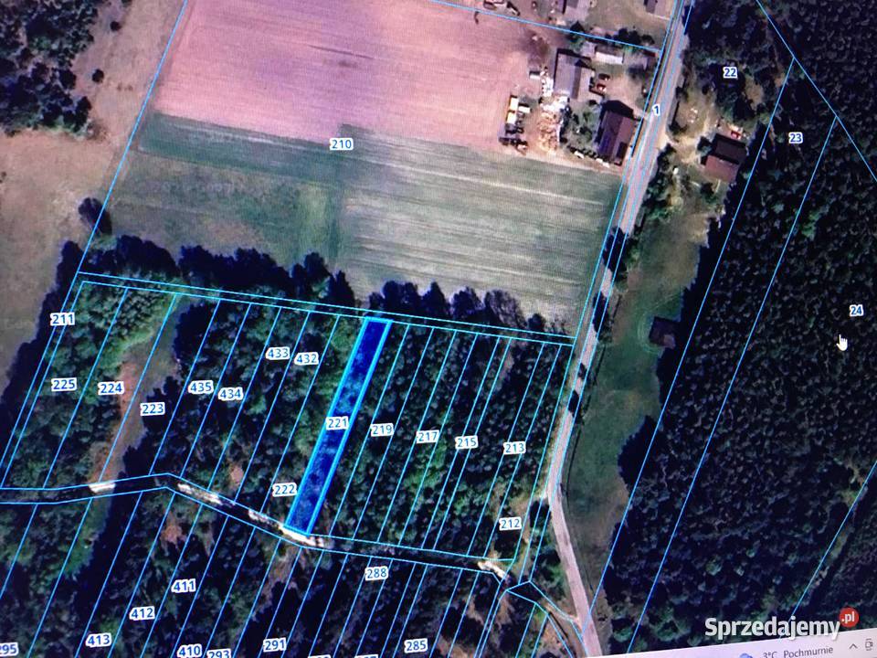 Dzialka rolnorekreacyjna 700m2 woda prąd 10zł/m2 Zabrodzie