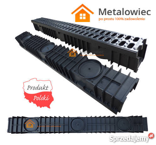 Odwodnienie liniowe KANAŁ 105mm z Tworzywa Włocławek