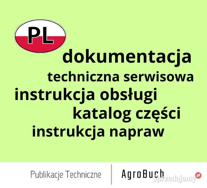 Akerman Instrukcja obsługi DTR napraw serwisowa wielkopolskie Szamotuły sprzedam