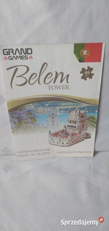 Puzzle 3d ułożone Papier Piekary Śląskie sprzedam