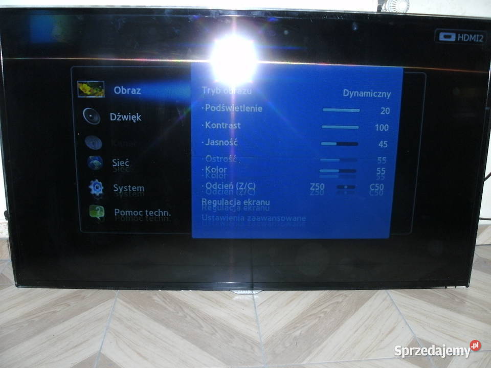 Samsung LED 50"- UE50ES5500- Matryca CAŁA- Wysyłka.