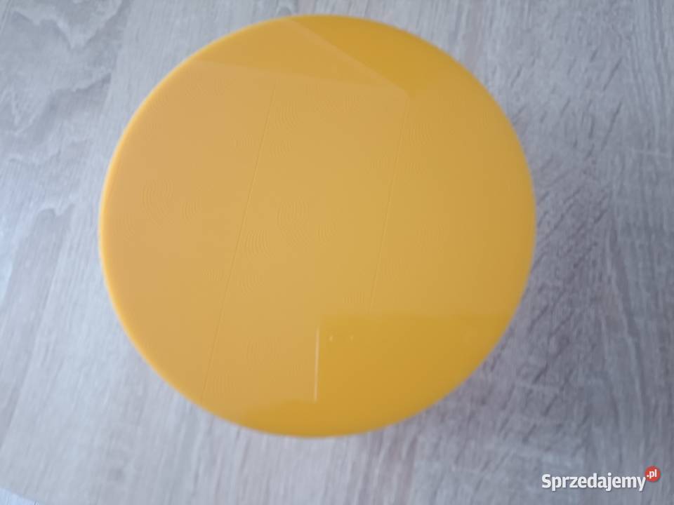 Skarbonka okrągła przezroczysta