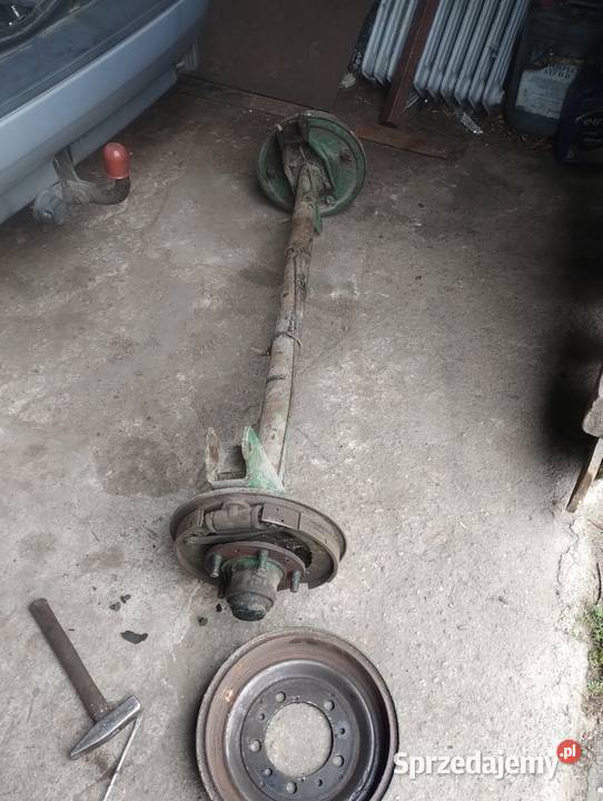 tylna oś do syreny belka na przyczepke Belki zawieszenia mazowieckie Bojmie