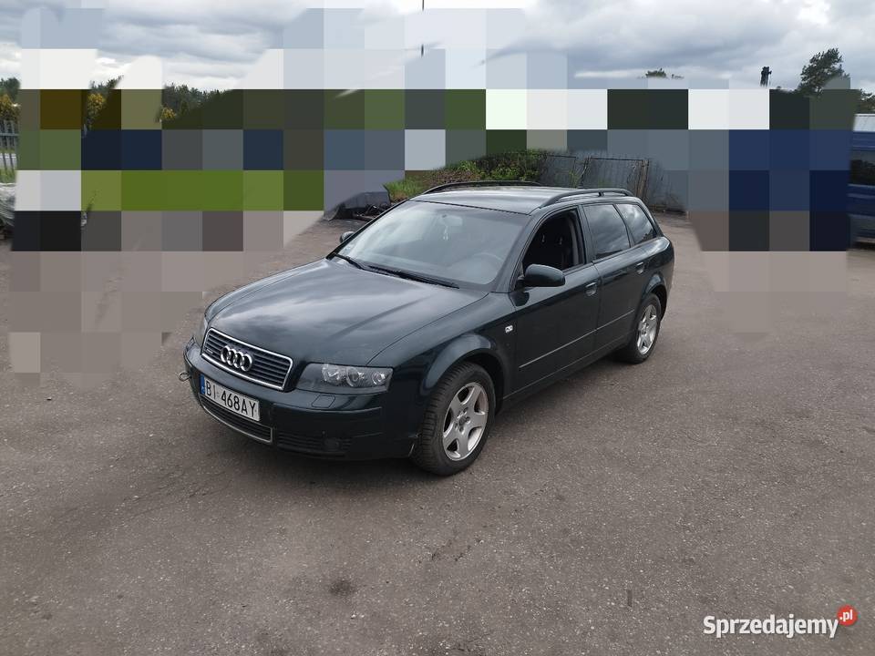 Audi a4 b6 30 benzyna uszkodzony silnik podlaskie Białystok