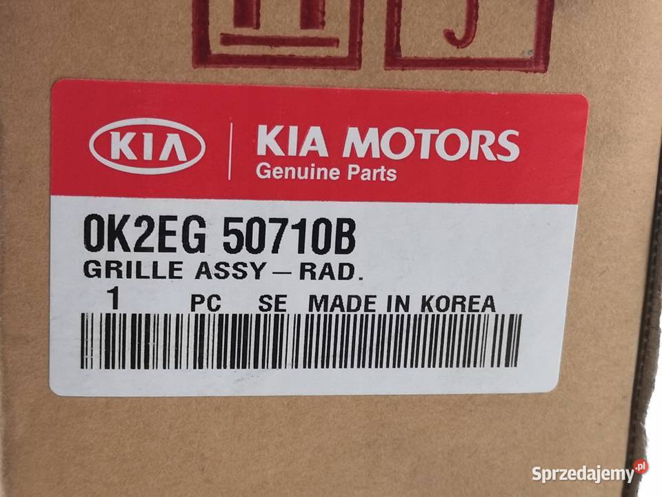 GRILL ATRAPA CHŁODNICY KIA CARENS II 20022006