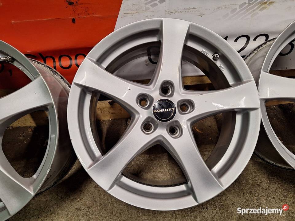 Alufelgi 5x1143 17 ET50 Borbet RENAULT Duster Motoryzacja Choceń sprzedam