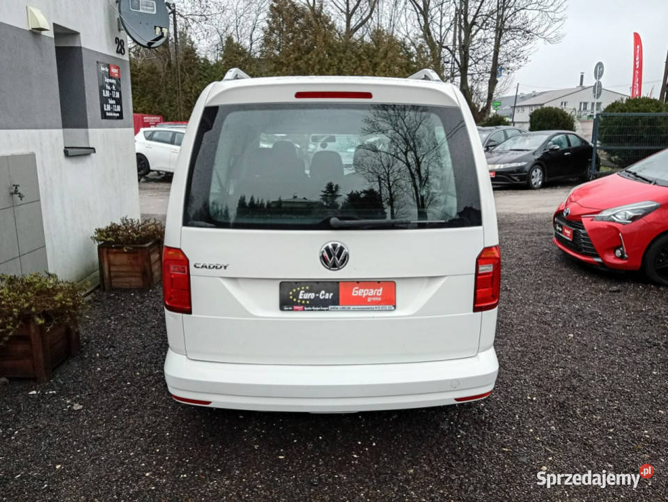 Volkswagen Caddy MAXI 7OSOBOWY IV 2015 tempomat Caddy Janów Lubelski sprzedam