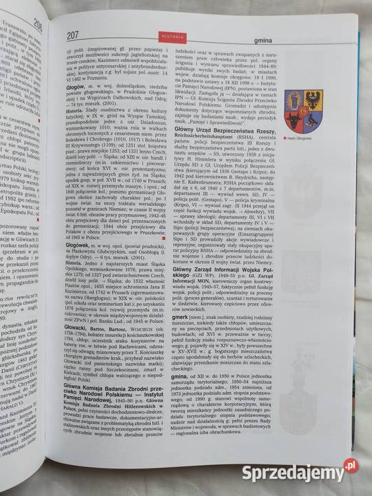 Historia Encyklopedia szkolna PWN twarda Książki naukowe i popularnonaukowe Siedlce sprzedam