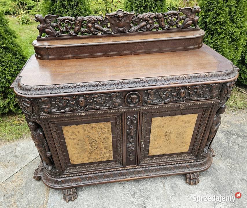 Bufet w stylu neorenesansowym 9252 Szczecin