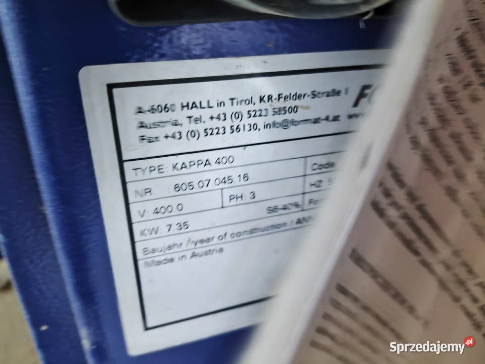 Piła formatowa FORMAT 4 Wejherowo