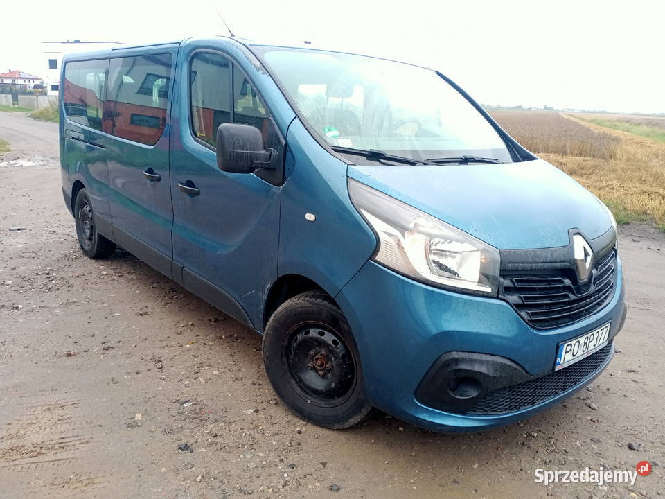 Renault Trafic 9osobowy Salon netto 44 faktura wielkopolskie Poznań