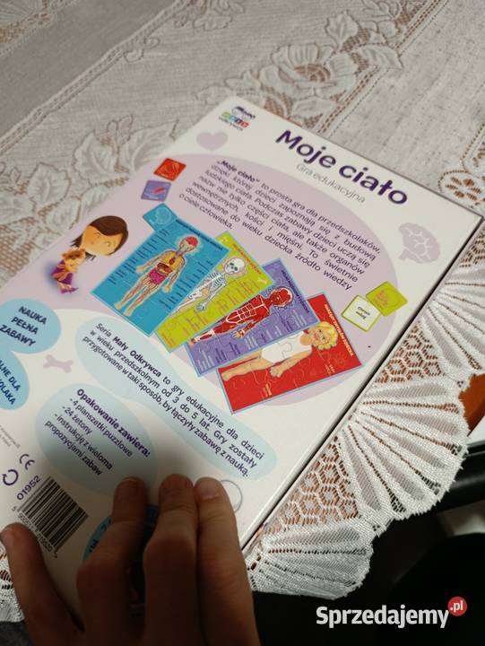 moje ciało gra edukacyjna mały odkrywca Poznań sprzedam