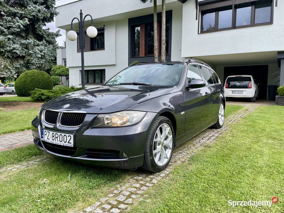 BMW E91 325i 2005 r jasny środek manual benzyna+LPG Nowy Tomyśl