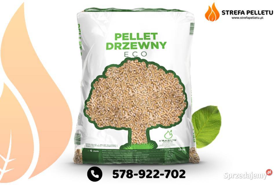 ECO Pellet drzewny 6mm transport winda Mielec i