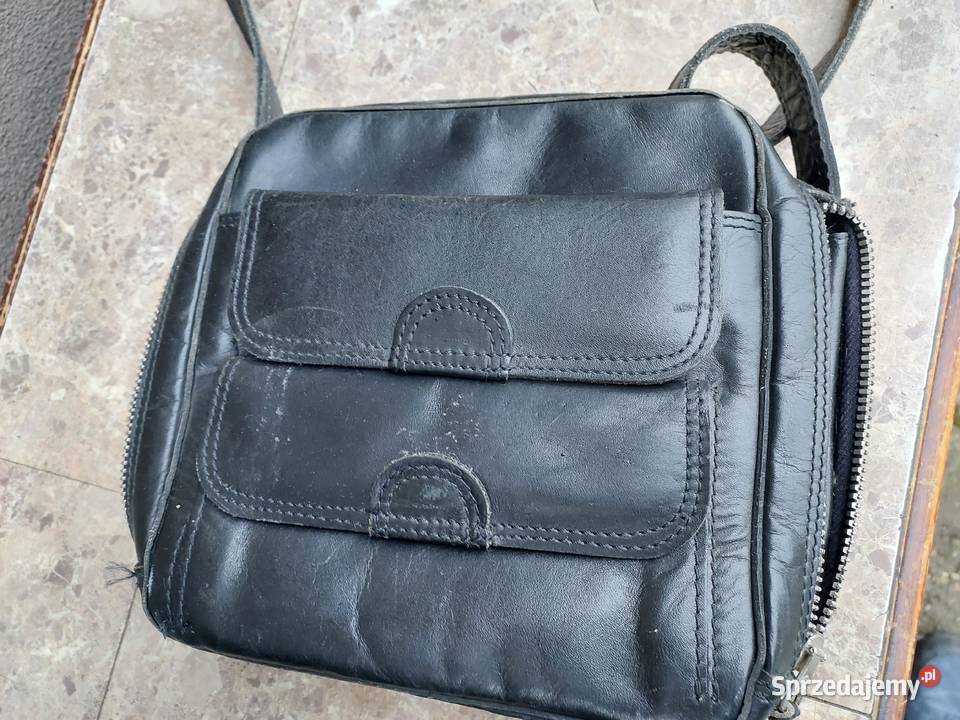 Stara torba saszetka na kamerę aparat PRL Tczew