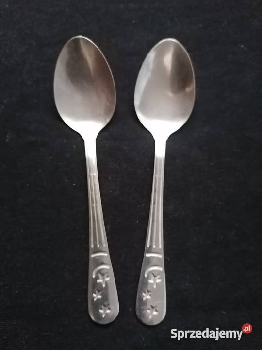 Łyżeczka dziecka Stainless SteelDwie łyżeczki Łódź