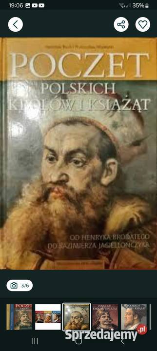 Poczet Polskich królów i książąt 3 Tomy OPRAWA Siemianowice Śląskie sprzedam